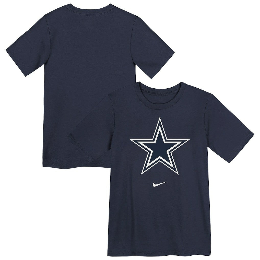 Dallas Cowboys Preschool Primary Logo Legend Performance T-Shirt - Navy - Nike