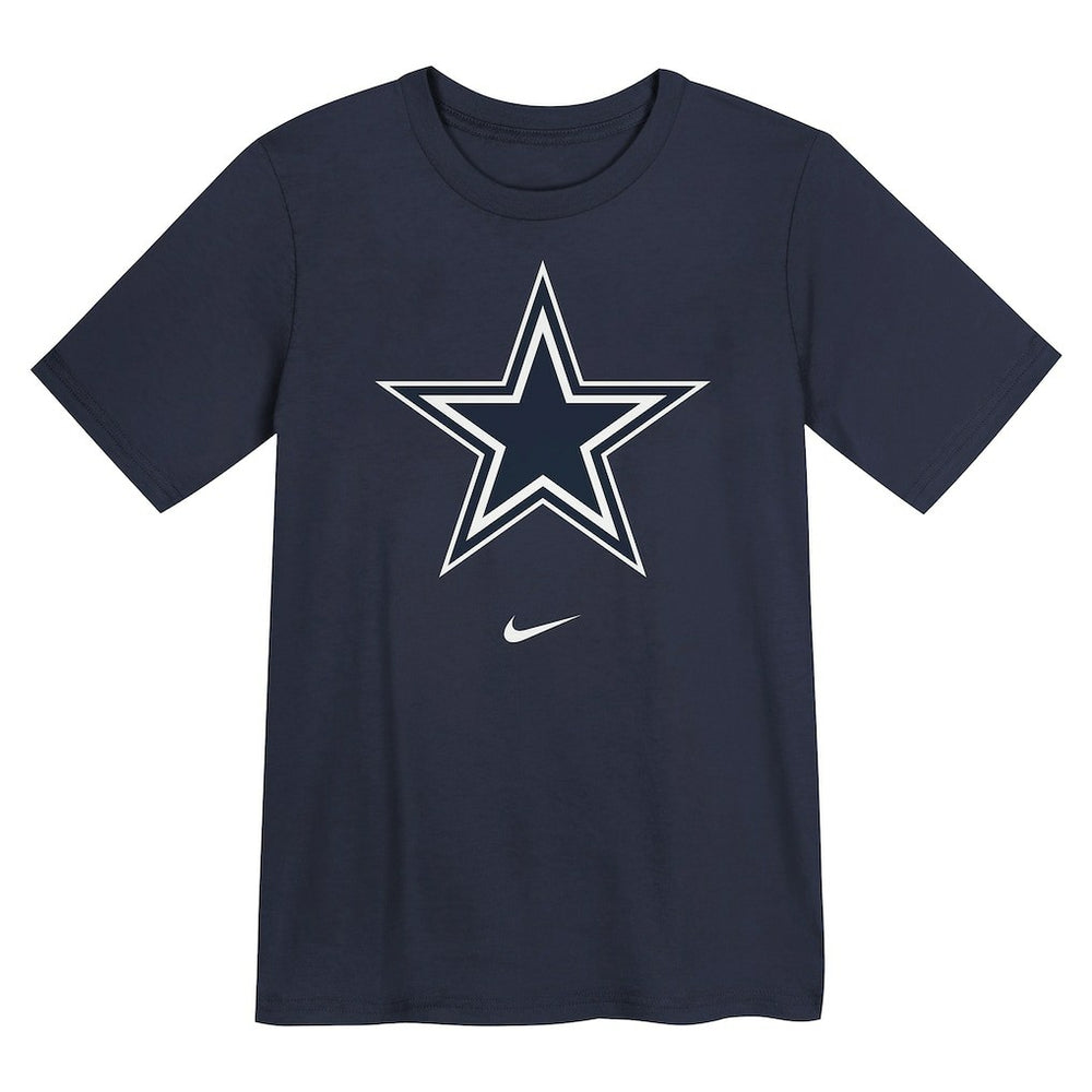 Dallas Cowboys Preschool Primary Logo Legend Performance T-Shirt - Navy - Nike