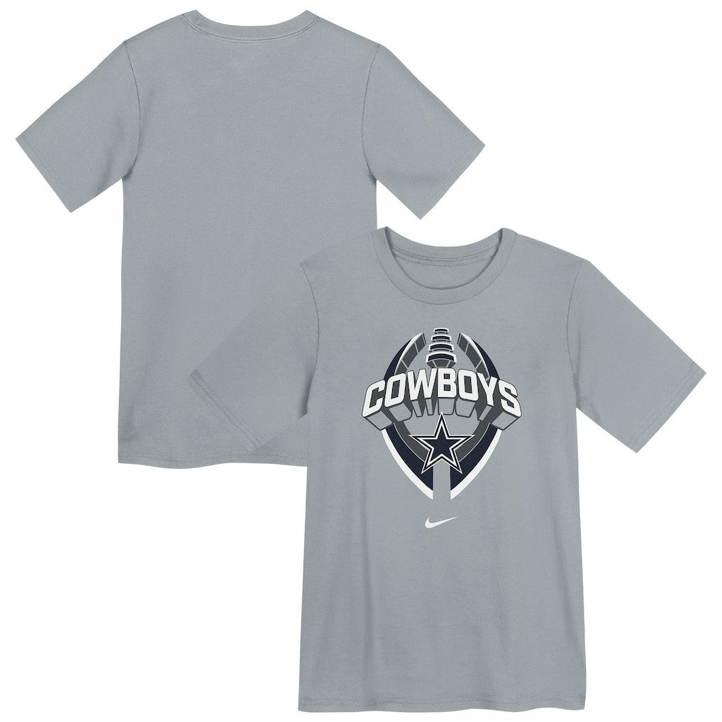 Dallas Cowboys Preschool Icon Legend Dri-FIT T-Shirt - Gray - Nike