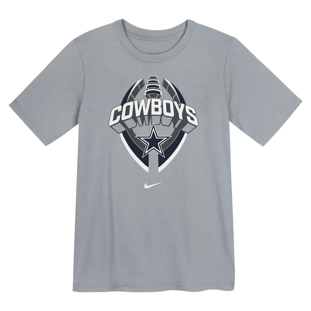 Dallas Cowboys Preschool Icon Legend Dri-FIT T-Shirt - Gray - Nike