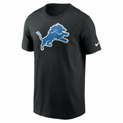 Detroit Lions Primetime Logo Essential T-Shirt - Black - Nike