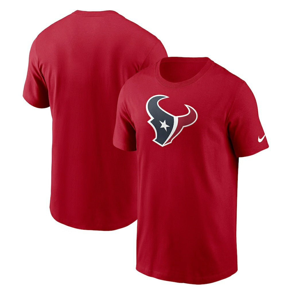 Houston Texans Primetime Logo Essential T-Shirt - Red - Nike