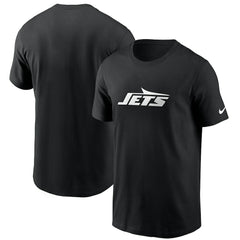 New York Jets Primetime Logo Essential T-Shirt - Black - Nike