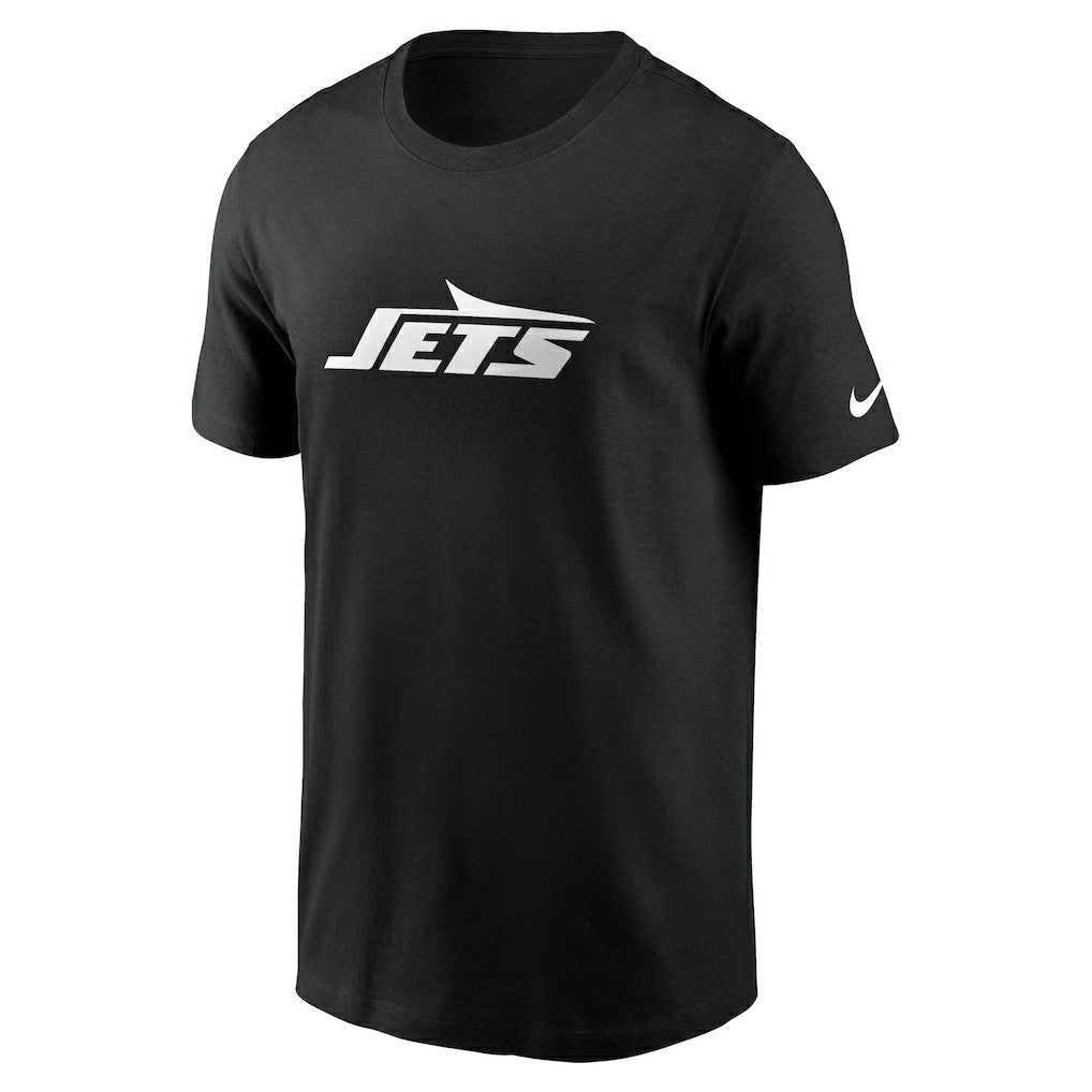 New York Jets Primetime Logo Essential T-Shirt - Black - Nike