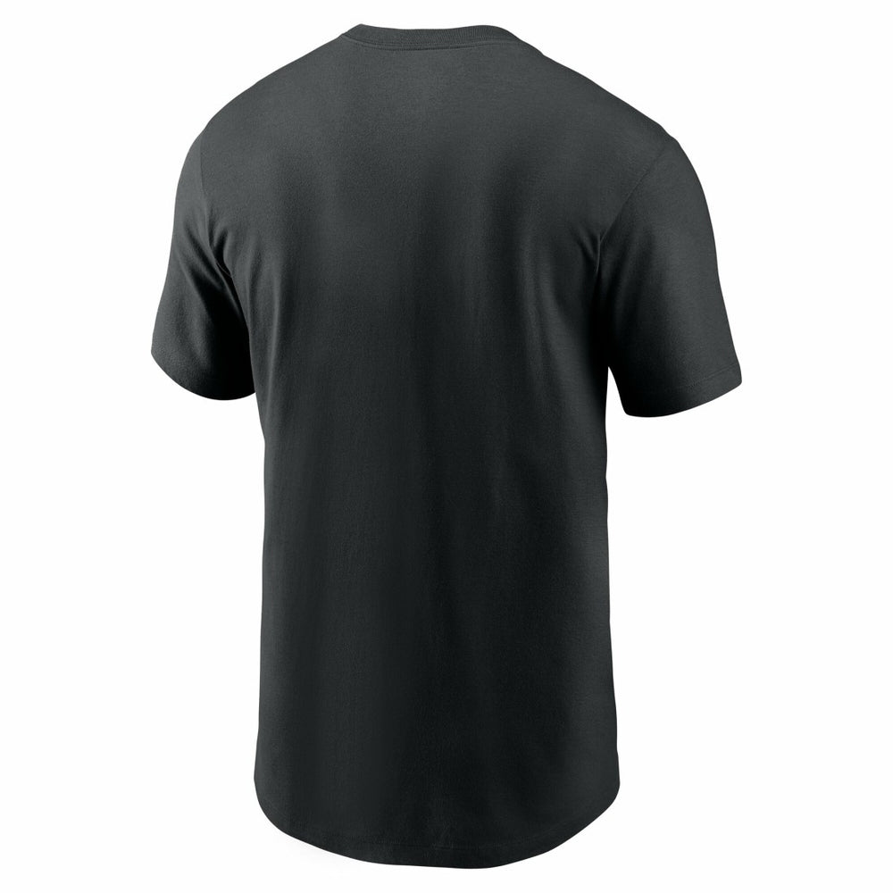 Detroit Lions Primetime Wordmark Essential T-Shirt - Black - Nike