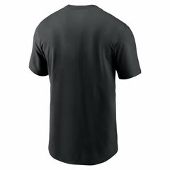 Detroit Lions Primetime Wordmark Essential T-Shirt - Black - Nike