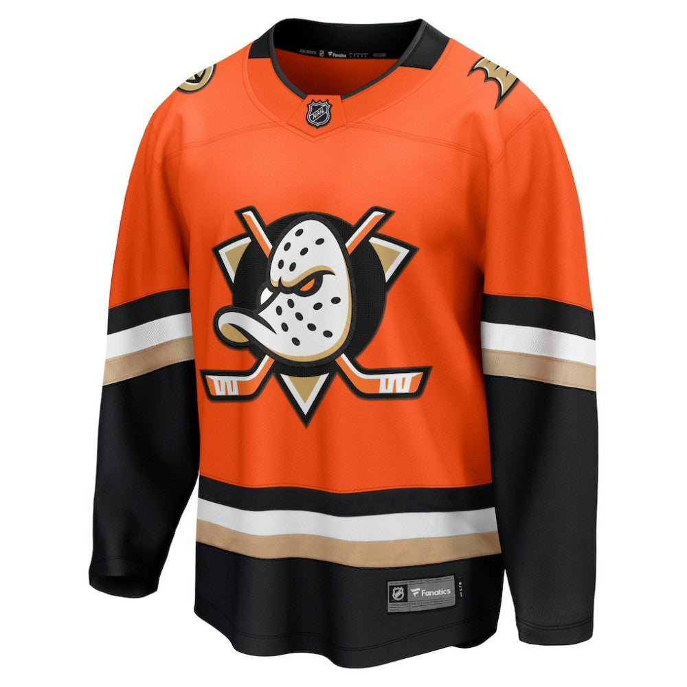Anaheim Ducks Fanatics Home Breakaway Jersey - Orange | Fanatics on sale