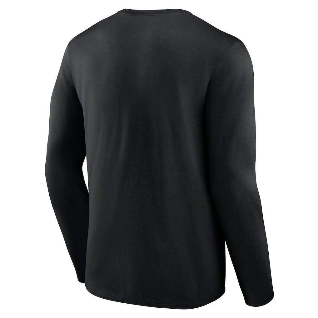 Jacksonville Jaguars Classic Logo Long Sleeve T-Shirt - Black - NFL