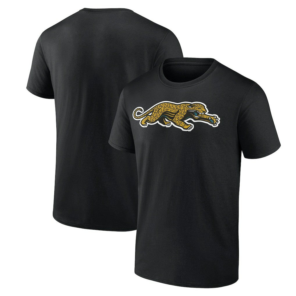 Jacksonville Jaguars Classic Logo T-Shirt - Black - NFL