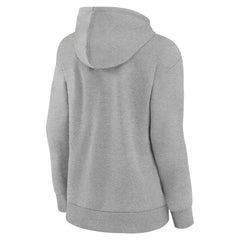 Jacksonville Jaguars Women's Classic Logo Pullover Hoodie - Gray - NFL