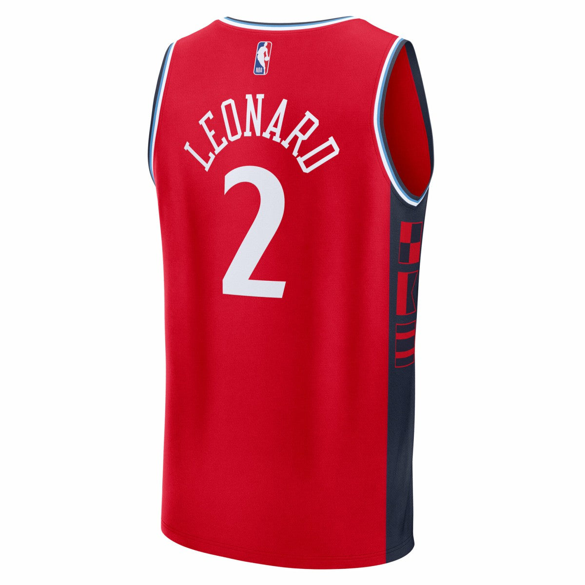 Fanatics Kawhi Leonard LA Clippers Youth Fast Break Replica Player Jersey Statement Edition Red