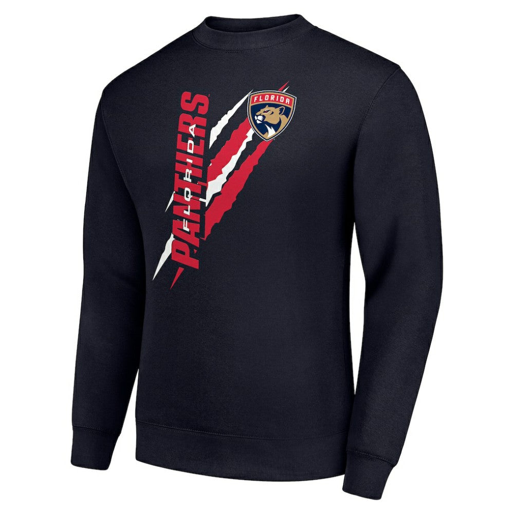 Florida Panthers Starter Color Scratch Pullover Sweatshirt - Navy | NHL on sale
