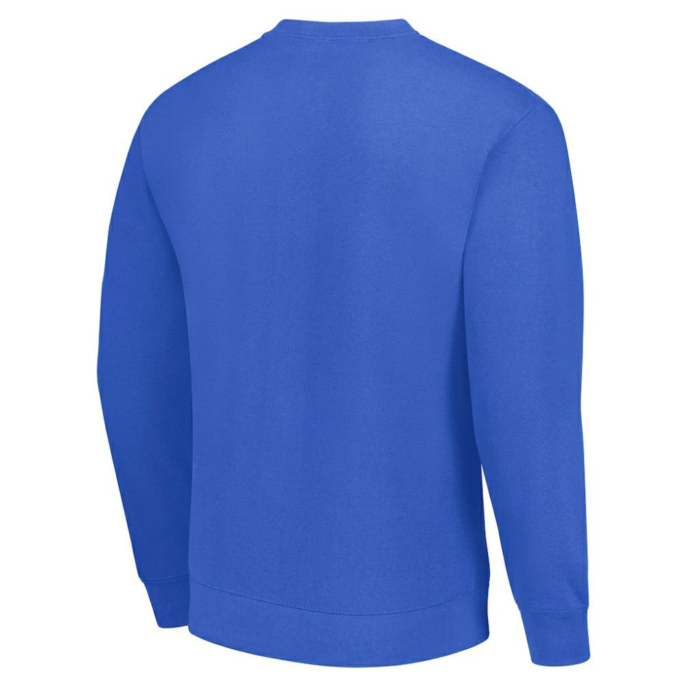 St. Louis Blues Starter Stick And Puck Logo Fleece Pullover Sweatshirt - Royal | NHL Clearance