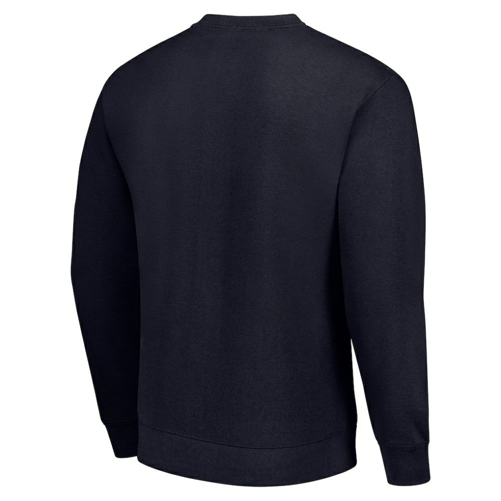 Washington Capitals Starter Stick And Puck Logo Fleece Pullover Sweatshirt - Navy | NHL discount