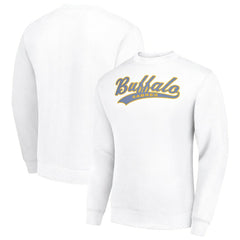 Buffalo Sabres Starter  Tailsweep City Pullover Sweatshirt - White | NHL near me