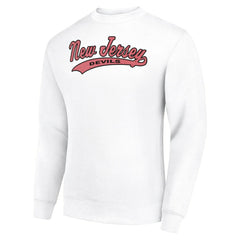 New Jersey Devils Starter  Tailsweep City Pullover Sweatshirt - White | NHL sale