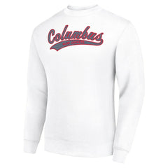 Columbus Blue Jackets Starter  Tailsweep City Pullover Sweatshirt - White | NHL on sale