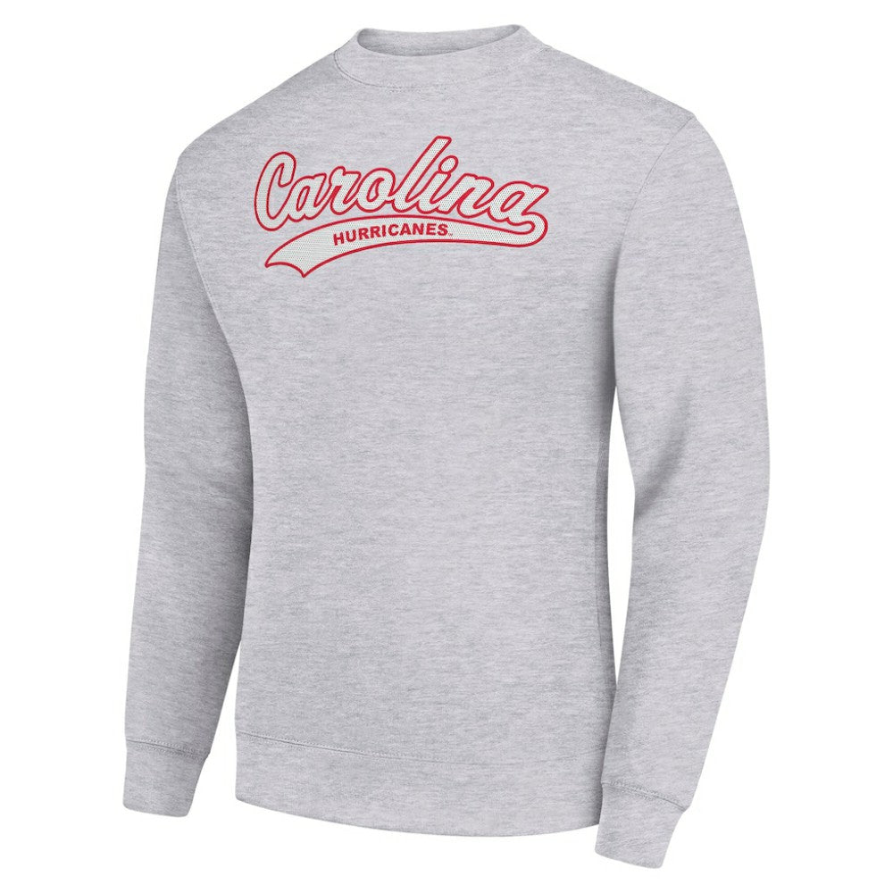 Carolina Hurricanes Starter  Tailsweep City Pullover Sweatshirt - Heather Gray | NHL near me