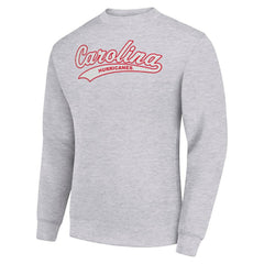 Carolina Hurricanes Starter  Tailsweep City Pullover Sweatshirt - Heather Gray | NHL near me