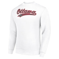 Ottawa Senators Starter  Tailsweep City Pullover Sweatshirt - White | NHL sale