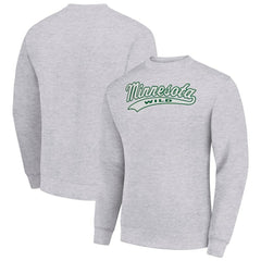 Minnesota Wild Starter  Tailsweep City Pullover Sweatshirt - Heather Gray | NHL discount