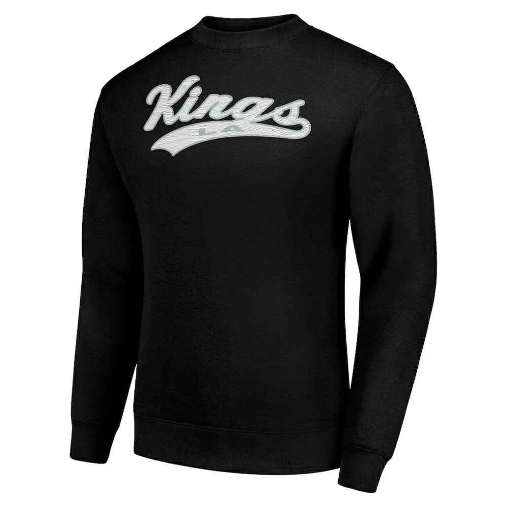 Los Angeles Kings Starter  Tailsweep City Pullover Sweatshirt - Black | NHL near me