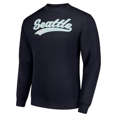 Seattle Kraken Starter  Tailsweep City Pullover Sweatshirt - Navy | NHL on sale