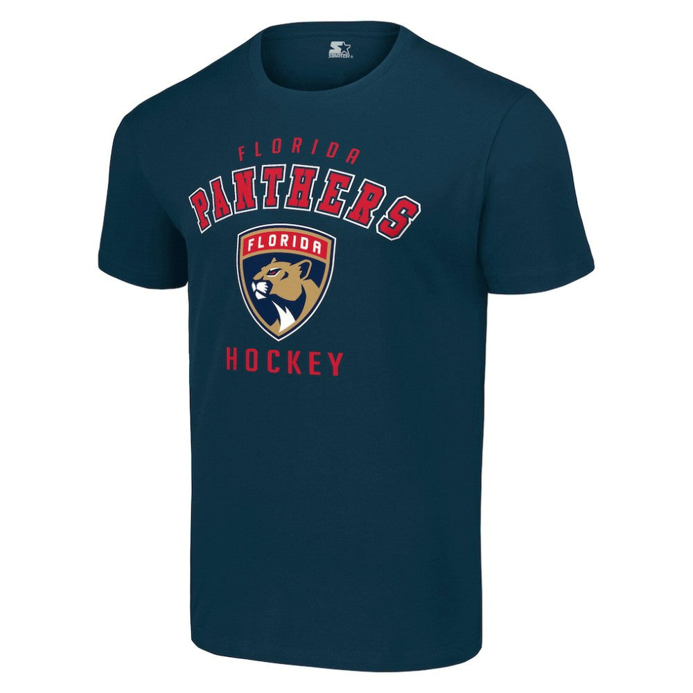 Florida Panthers Starter Logo T-Shirt - Navy | NHL Clearance