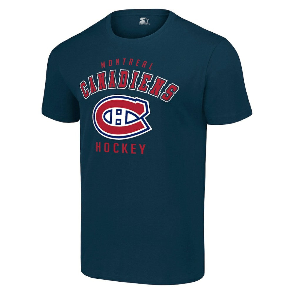 Montreal Canadiens Starter Logo T-Shirt - Navy | NHL on sale