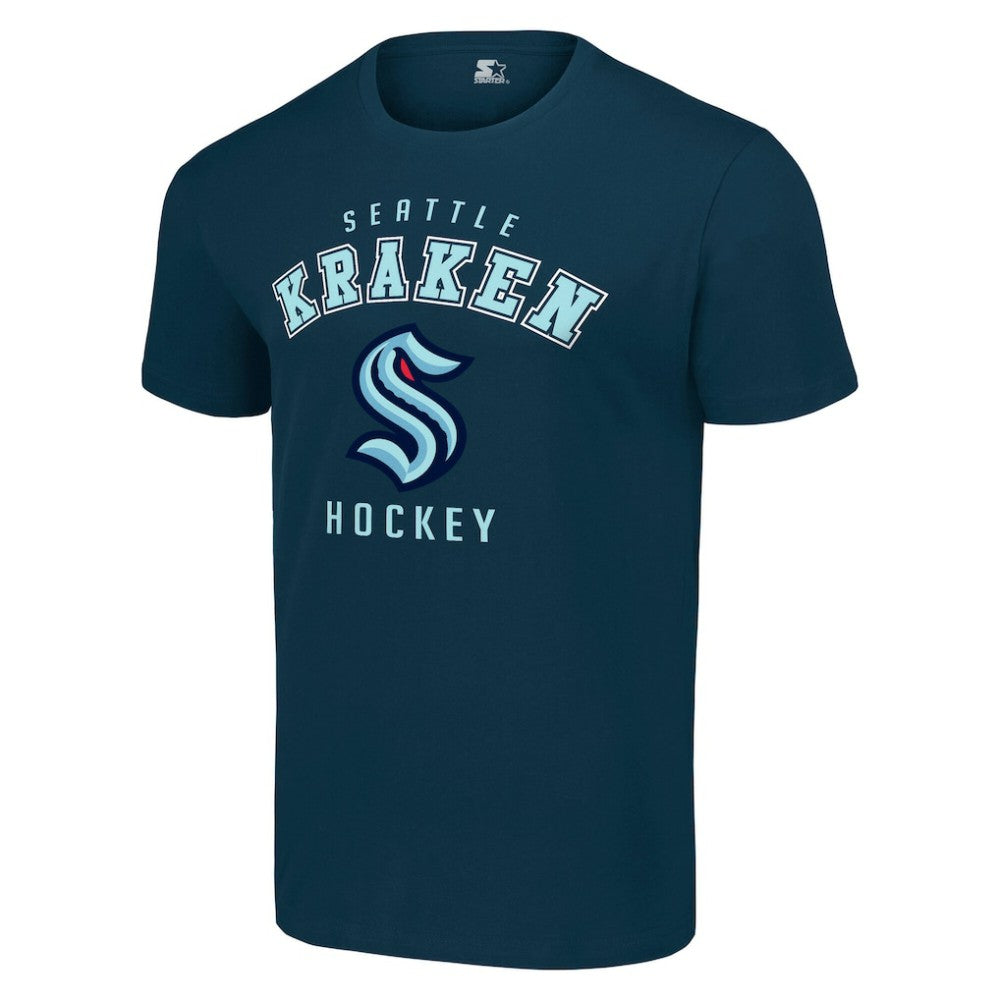 Seattle Kraken Starter Logo T-Shirt - Navy | NHL discount