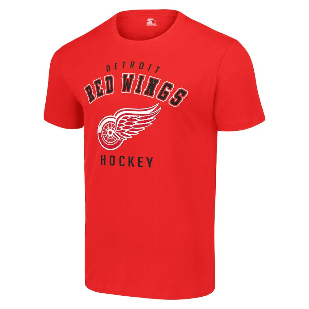 Detroit Red Wings Starter Logo T-Shirt - Red | NHL Clearance