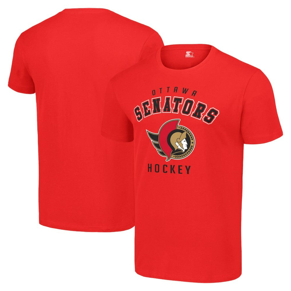 Ottawa Senators Starter Logo T-Shirt - Red | NHL Lifestyle