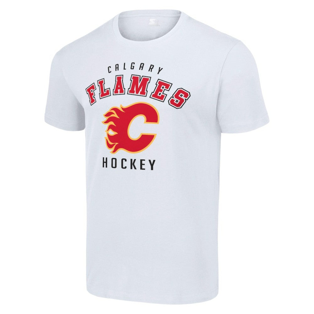 Calgary Flames Starter Logo T-Shirt - White | NHL sale