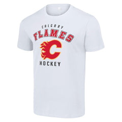 Calgary Flames Starter Logo T-Shirt - White | NHL sale