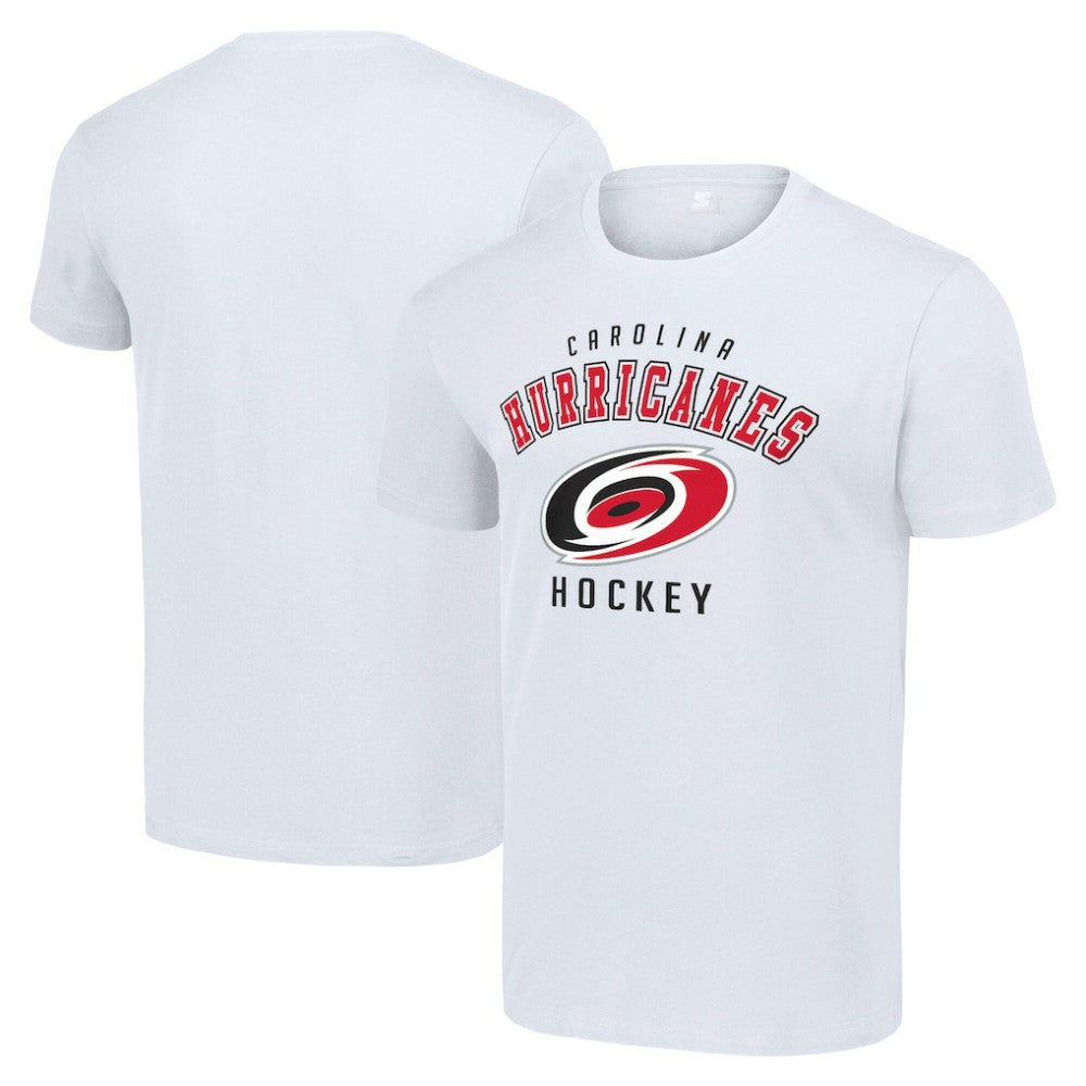 Carolina Hurricanes Starter Logo T-Shirt - White | NHL Lifestyle