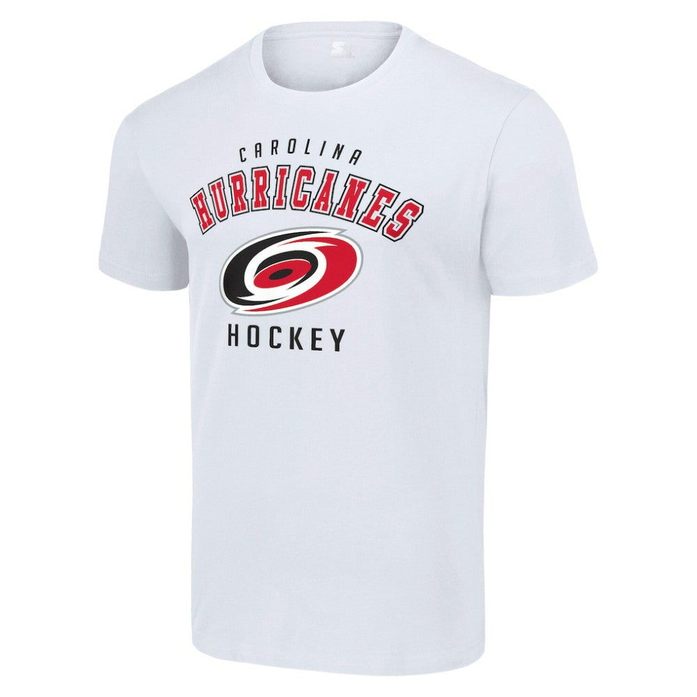 Carolina Hurricanes Starter Logo T-Shirt - White | NHL Lifestyle