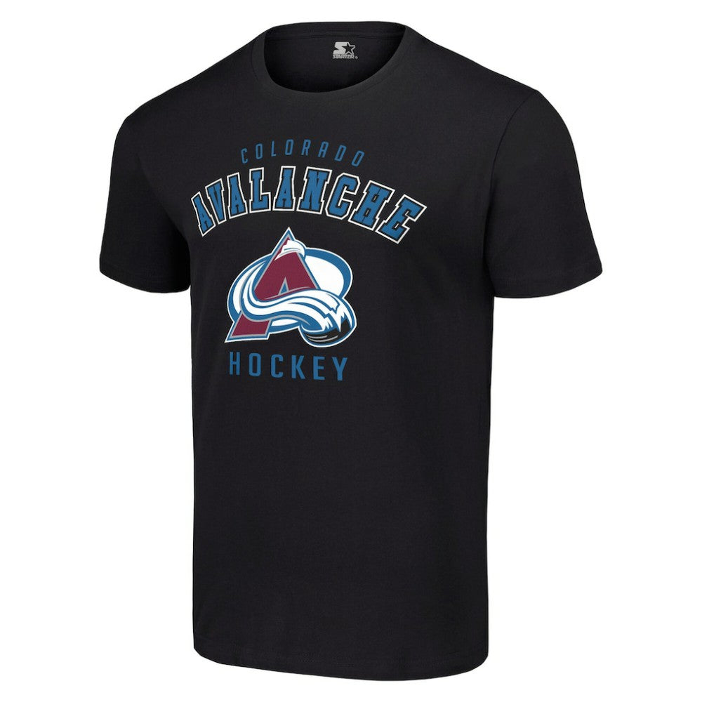 Colorado Avalanche Starter Logo T-Shirt - Black | NHL online