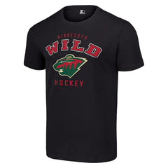 Minnesota Wild Starter Logo T-Shirt - Black | NHL online
