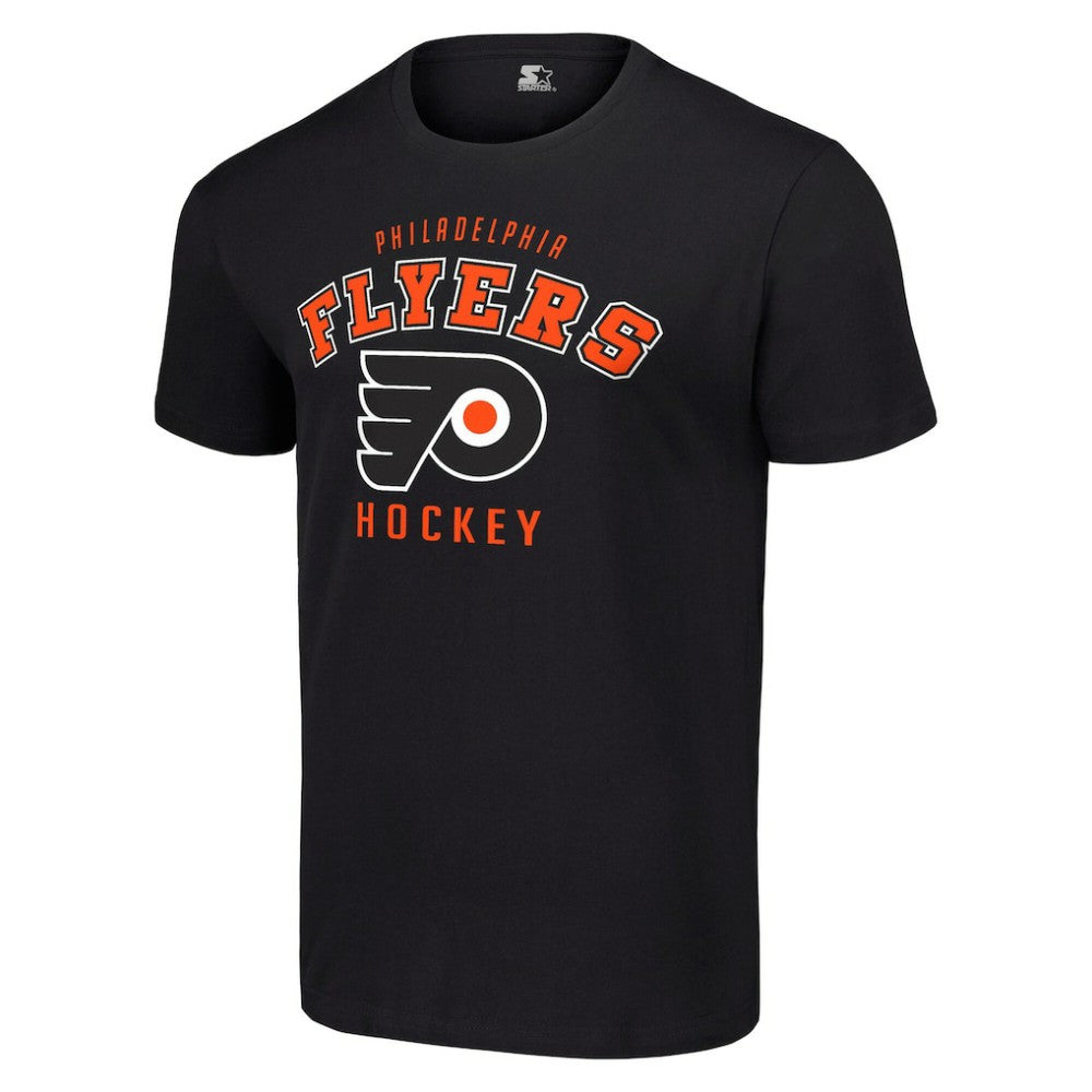 Philadelphia Flyers Starter Logo T-Shirt - Black | NHL discount