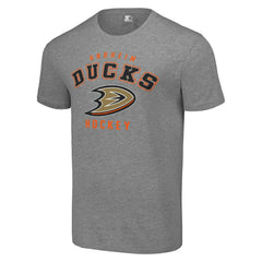 Anaheim Ducks Starter Logo T-Shirt - Heather Gray | NHL discount