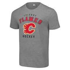 Calgary Flames Starter Logo T-Shirt - Heather Gray | NHL sale