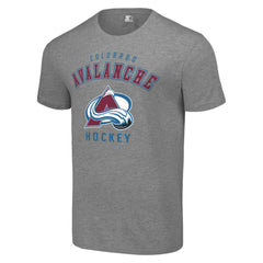 Colorado Avalanche Starter Logo T-Shirt - Heather Gray | NHL discount
