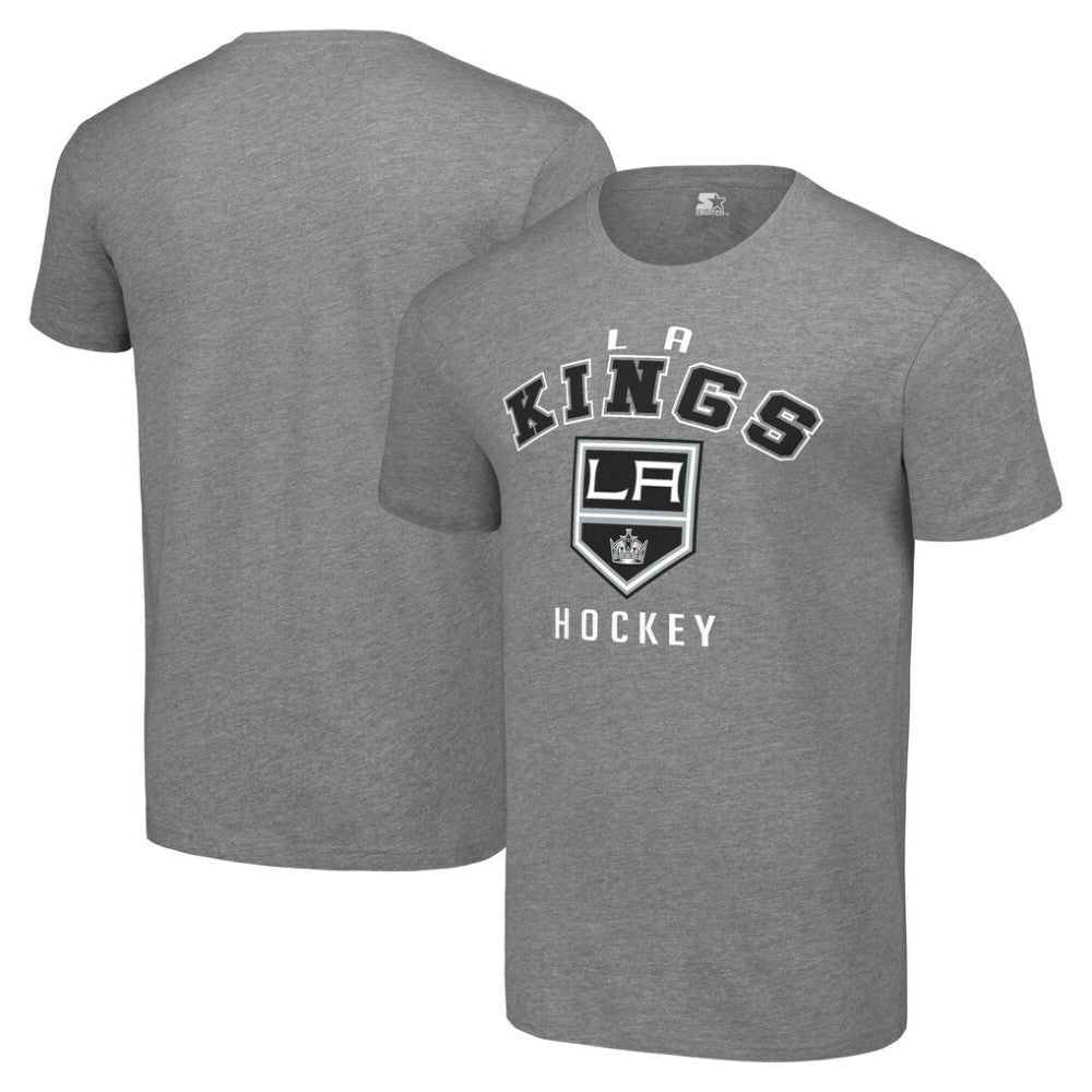 Los Angeles Kings Starter Logo T-Shirt - Heather Gray | NHL online