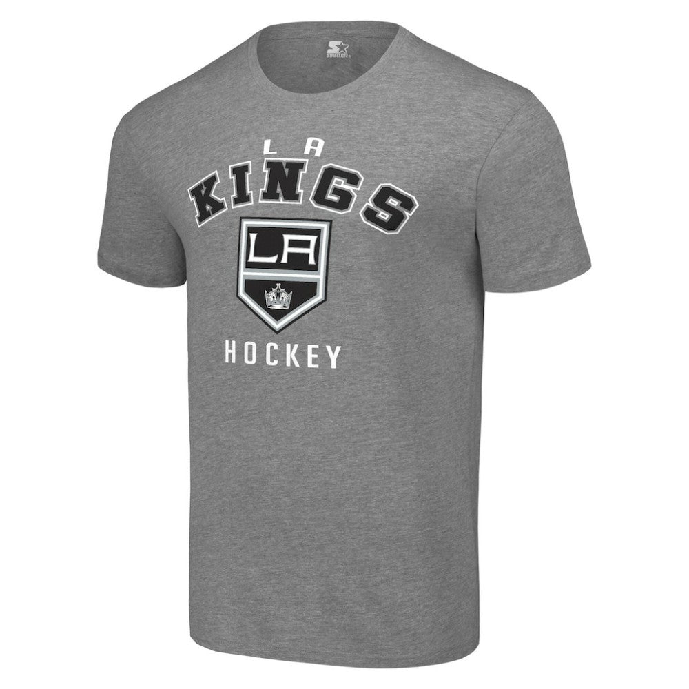 Los Angeles Kings Starter Logo T-Shirt - Heather Gray | NHL online