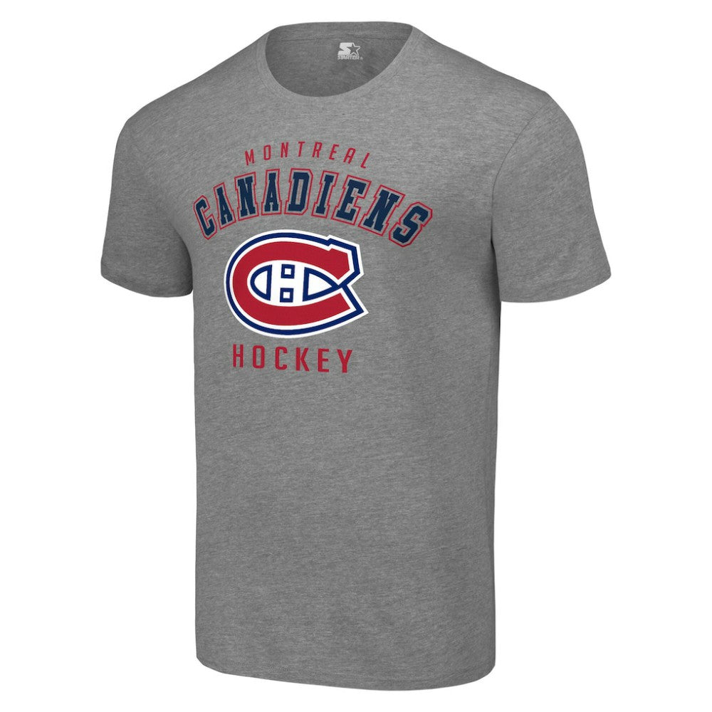 Montreal Canadiens Starter Logo T-Shirt - Heather Gray | NHL on sale