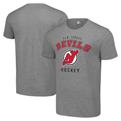 New Jersey Devils Starter Logo T-Shirt - Heather Gray | NHL near me