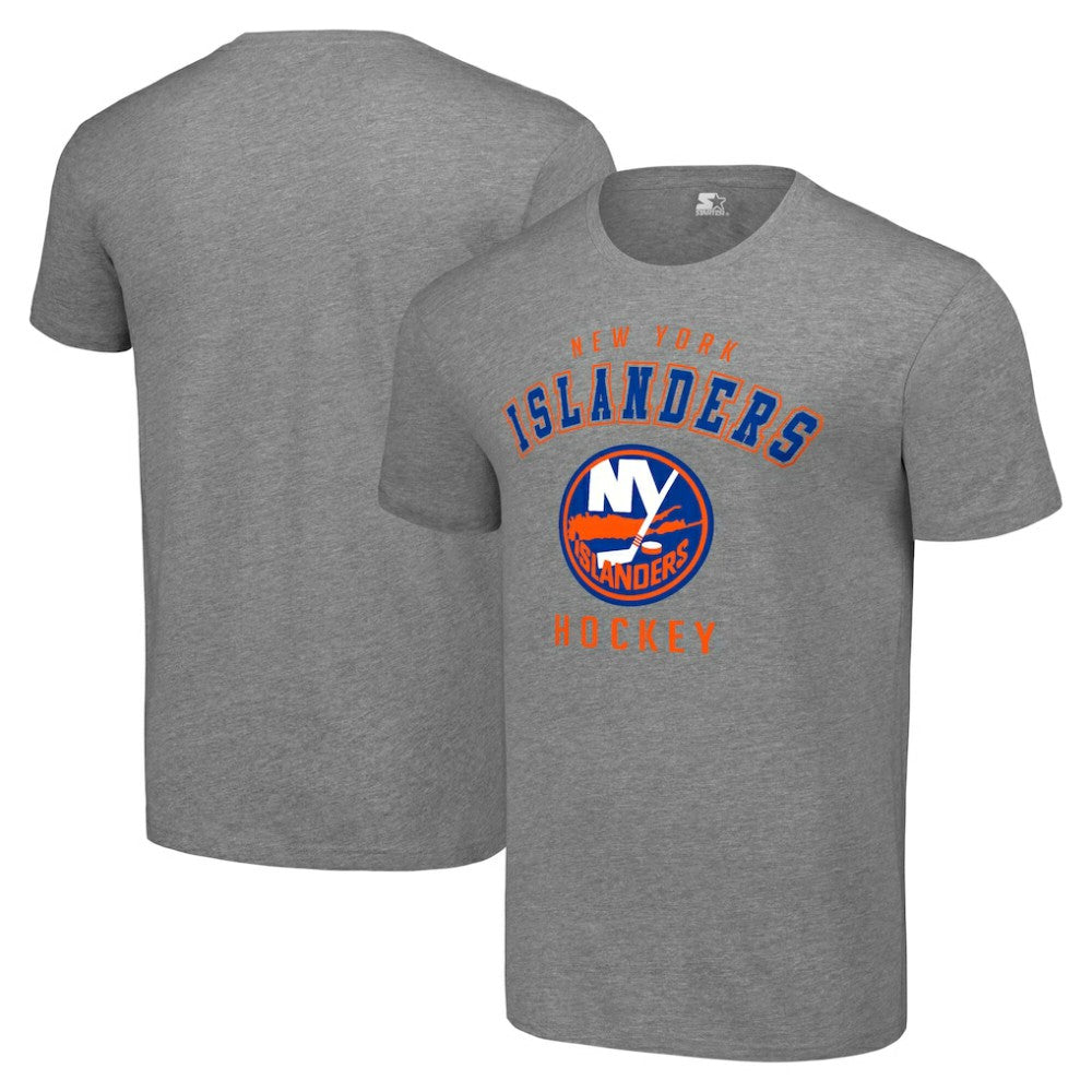 New York Islanders Starter Logo T-Shirt - Heather Gray | NHL online