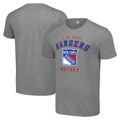 New York Rangers Starter Logo T-Shirt - Heather Gray | NHL on sale