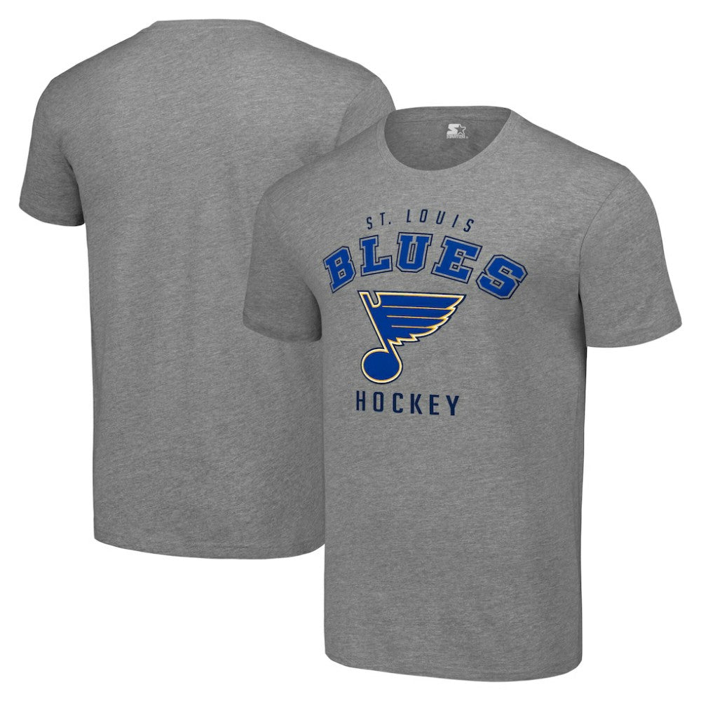 St. Louis Blues Starter Logo T-Shirt - Heather Gray | NHL discount