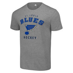 St. Louis Blues Starter Logo T-Shirt - Heather Gray | NHL discount